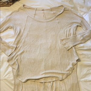 Free People thermal long sleeve
